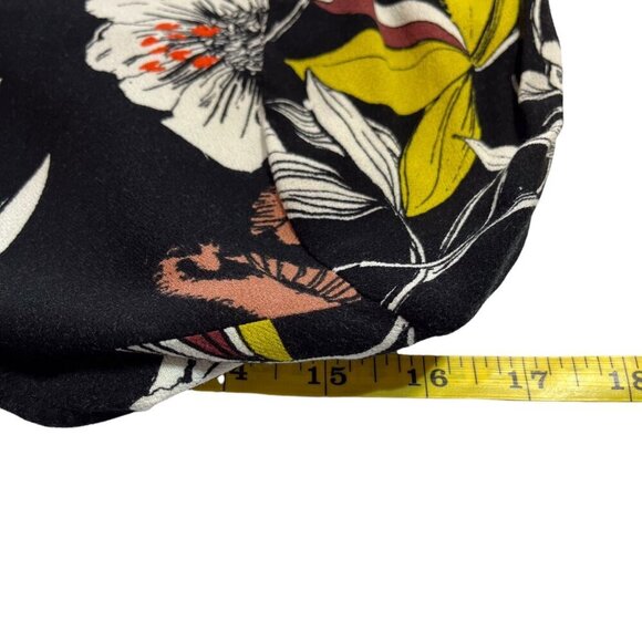 Free People Bella Floral Mini Tunic Dress Size Xsmall Boho Flare Sleeves - Picture 4 of 13